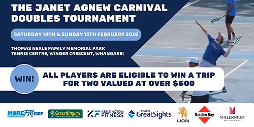 40th Janet Agnew Carnival Doubles Tournament