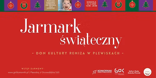 Jarmark \u015awi\u0105teczny w Plewiskach 