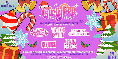 GirlyPop Live Xmas | The Nest, Nottingham