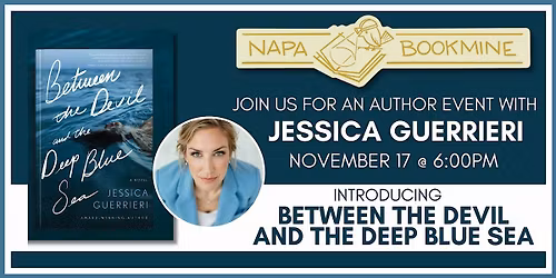 Author Event: Between the Devil and the Deep Blue Sea by Jessica Guerrieri