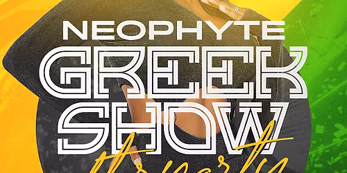 Neophyte Greek Show After Party @ HIDE\/SEEK| Nov. 5