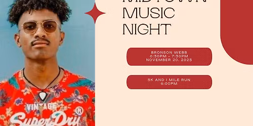 Midtown Music Night with Bronson Webb