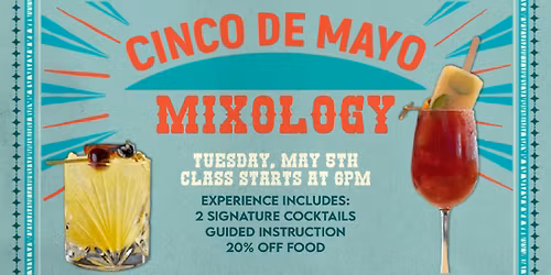 Cinco de Mayo Mixology Class at JoJo's Orlando!
