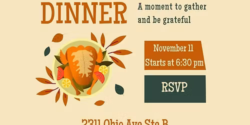 FriendsGiving (Monthly Mixer)