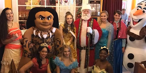 Meet Santa and Princesses with breakfast Hosted by My Princess Dream Party