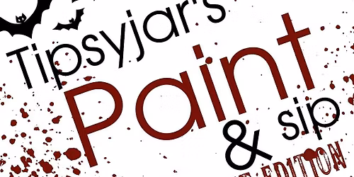 TipsyJar's Cocktails & Paint Night - Halloween Edition