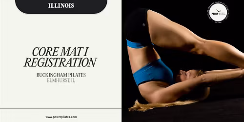 PILATES CERTIFICATION COURSE: Core Mat I in Elmhurst, IL