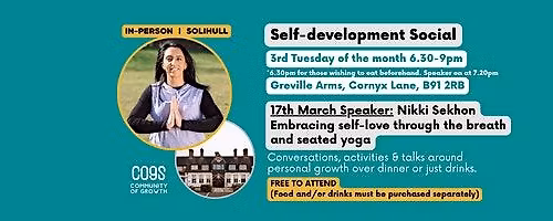 COGS Self-development Social MARCH SOLIHULL
