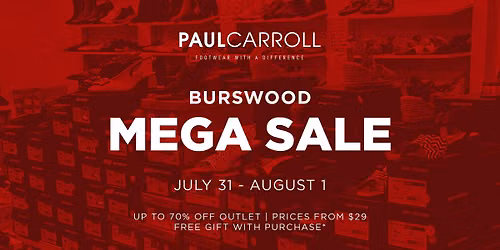 BURSWOOD MEGA SALE | PAUL CARROLL