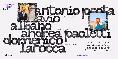 Il Branding e lo Storytelling possono salvare le aree interne?