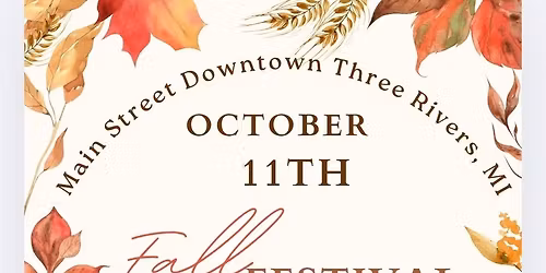 Fall Festival October 11th