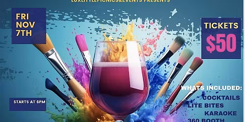 First Fridays Paint and Sip: HipHop Flow
