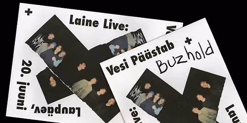 Laine Live: Vesi P\u00e4\u00e4stab + Buzhold