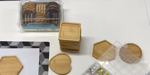 Kids Glass Mosaic Coaster Easter Workshop