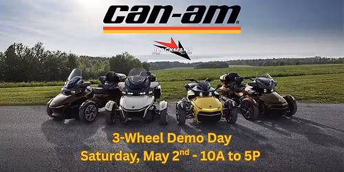 3-Wheel Demo Day w\/ Ryker & Spyder