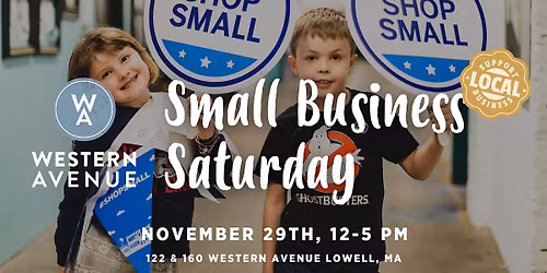 Small Business Saturday at Western Avenue Studios & Lofts