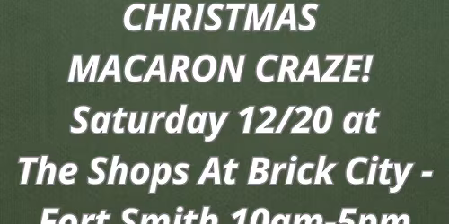 Christmas Macaron Craze