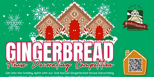 Gingerbread House Decorating Competition