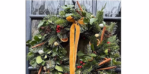 Luxury Christmas Wreath Workshop \u2013 Create Your Own Festive Masterpiece!