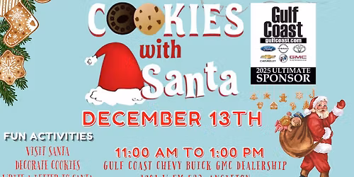 Cookies with Santa