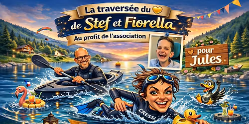 LA TRAVERSEE du \ud83d\udc9b en or de Stef et Fiorella