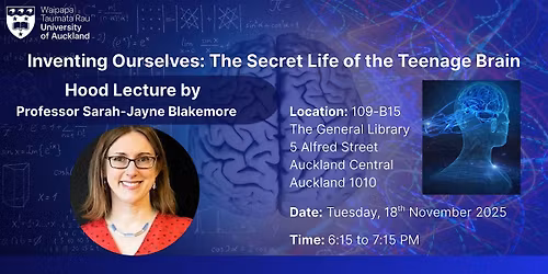 Inventing Ourselves: The Secret Life of the Teenage Brain