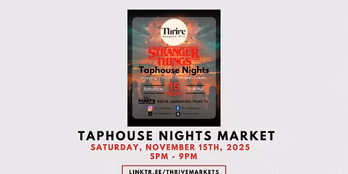 Taphouse Nights Market x2