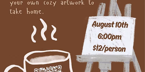 Paint-with-Coffee Guided Workshop @ Brick & Bean