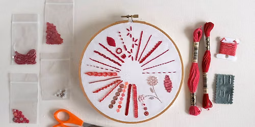Advanced Beaded Embroidery Sampler