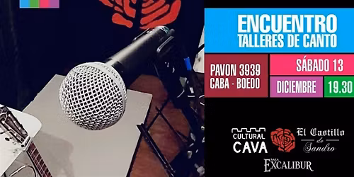 ENCUENTRO DE TALLERES DE CANTO - CULTURAL CAVA