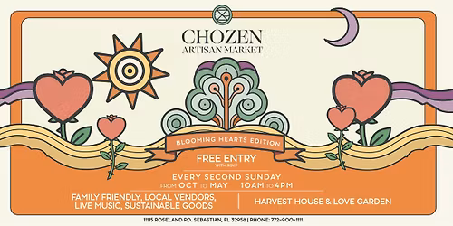 ChoZen Artisan Market - February - Blooming Hearts Edition