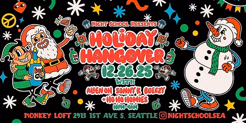 Holiday Hangover | Monkey Loft | 12.26.25
