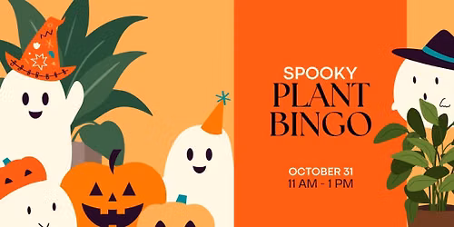 Spooky Plant Bingo