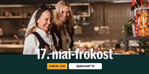 17.mai-frokost p\u00e5 Quality Hotel\u2122 33