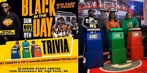 The Black In The Day 90s Trivia Game Show