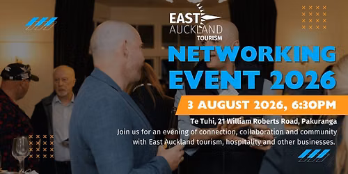 East Auckland Tourism Business Networking Event