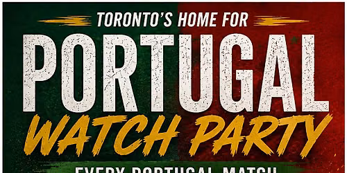 Portugal VS Congo Watch Party - FREE