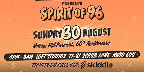Sunday West Soundsystem at Notting Hill Carnival 2026