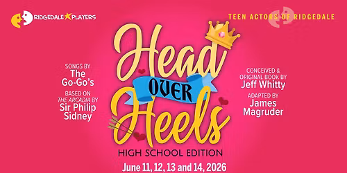 Head Over Heels School Edition Auditions