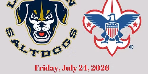 Scout Night at the Saltdogs
