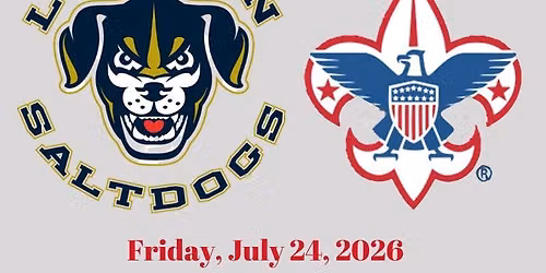 Scout Night at the Saltdogs