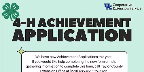 Achievement Application Workshop #2