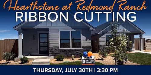 Model Home Ribbon Cutting | Hayden Homes | Hearthstone at Redmond Ranch