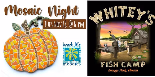 Craft Night in Fleming Island at Whitey's - Mosaics