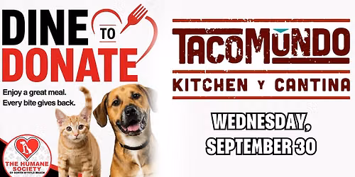 WoofDown Wednesday at Taco Mundo