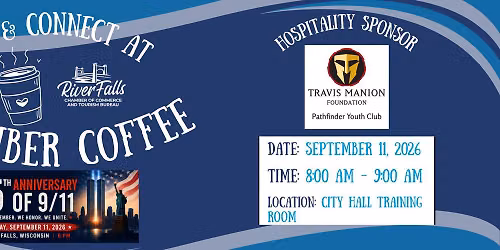 Rise & Connect at September's Chamber Coffee