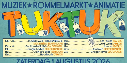 TUK TUK: Gratis Festival & Rommelmarkt