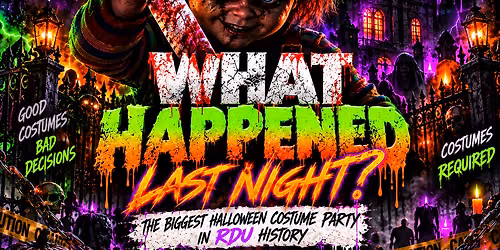 WHAT HAPPENED LASTNIGHT ?\ud83c\udf83