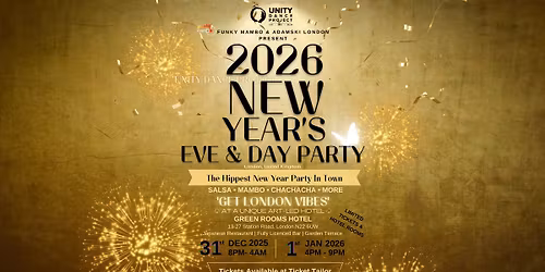 New Year's Eve Salsa Extravaganza + New Year's Day Social by Unity Dance Project