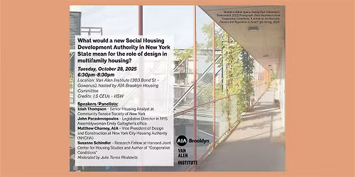What Would a Social Housing Development Authority in NYS Mean for Design?